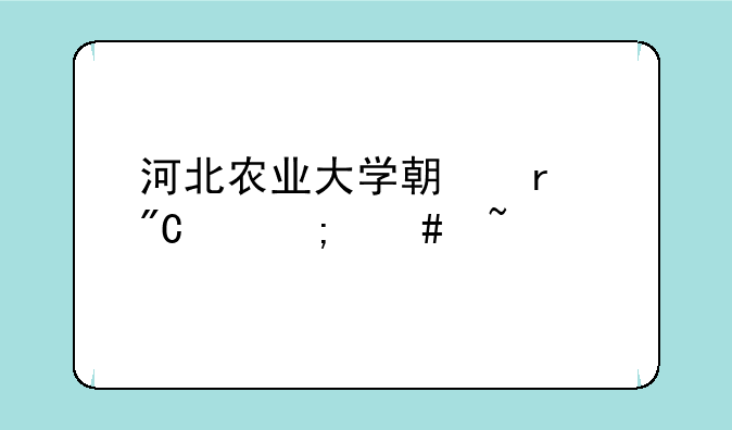 河北农业大学期末成绩怎么查