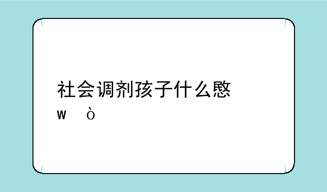 社会调剂孩子什么意思？